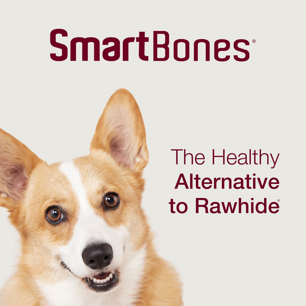 Peanut Butter Rawhide-Free Dog Treats 50 Count P6814