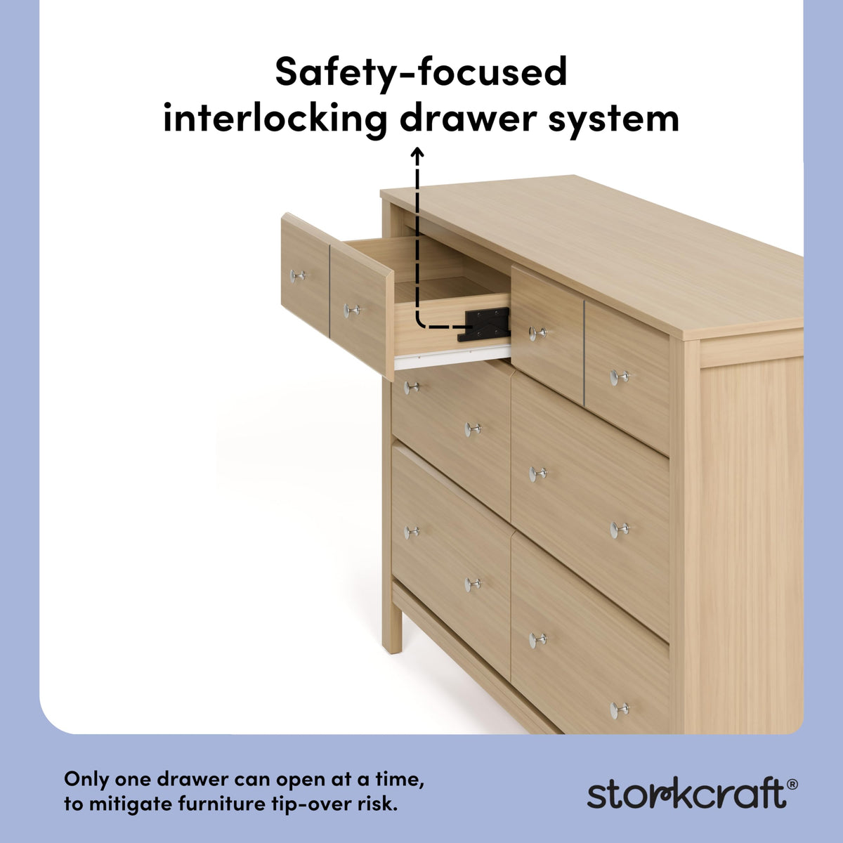6 Drawer Dresser J7395