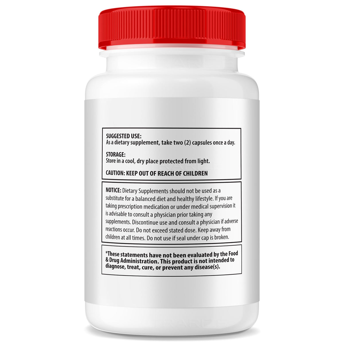 All-Natural 180 Capsules W171555