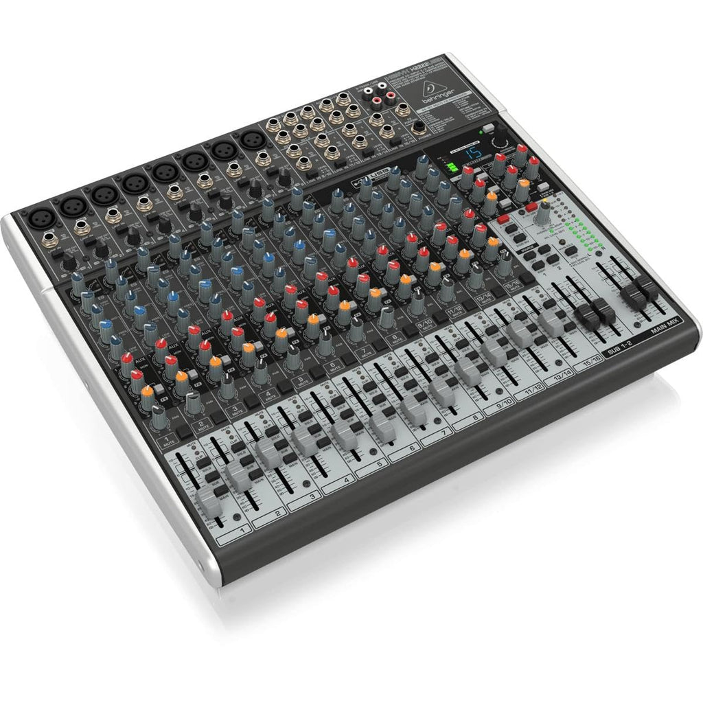 22-Input 2/2-Bus Mixer with Mic Preamps N85234