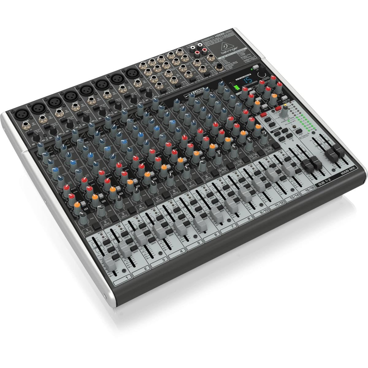 22-Input 2/2-Bus Mixer with Mic Preamps N85234