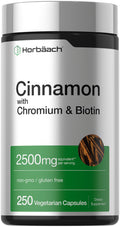 Cinnamon with Chromium & Biotin 250 Capsules W625272