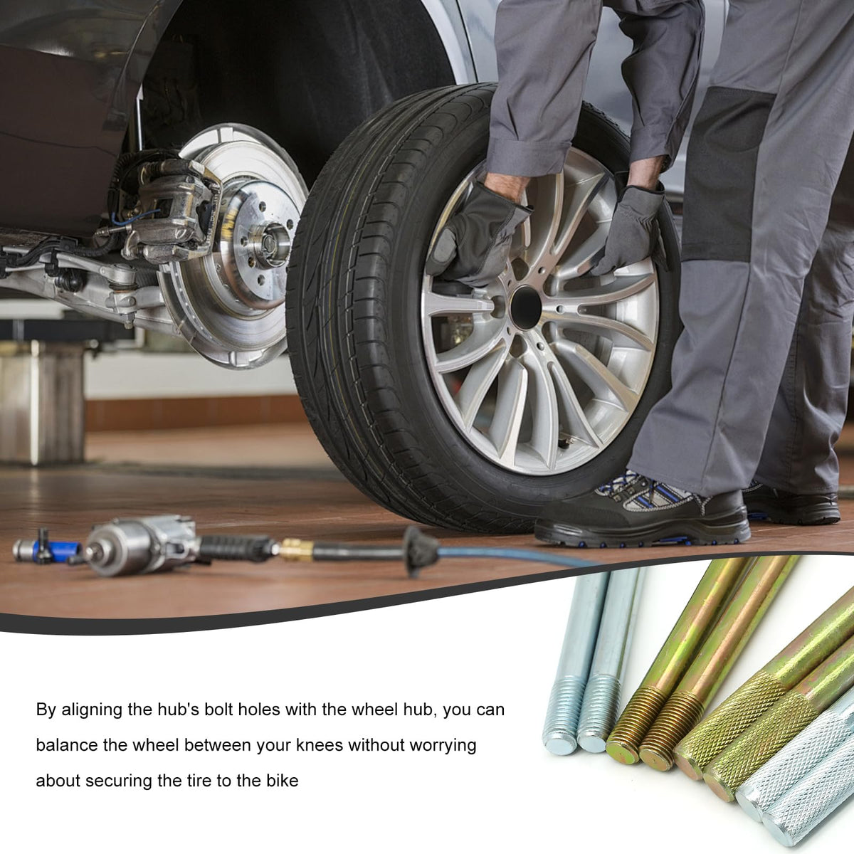 M12 M14 M15 Wheel Alignment Pin Kit J1809