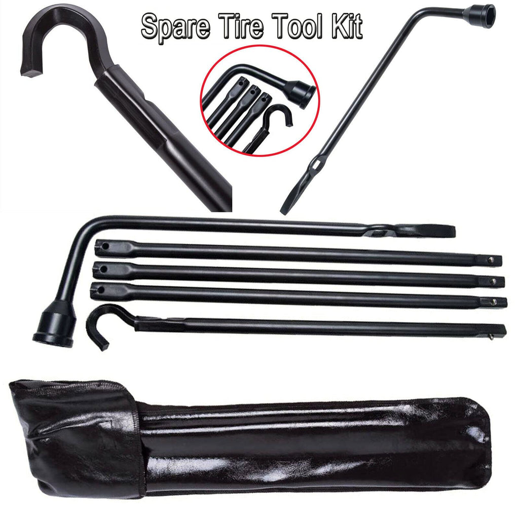 Spare Tire Lug Wrench Tool and 2 Ton Scissor Jack Q442