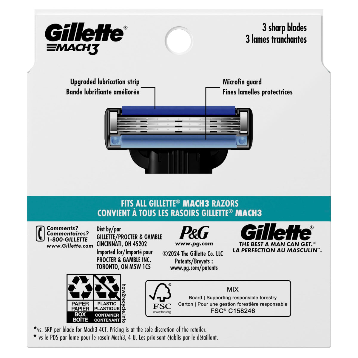 Razor Blade Refills L323