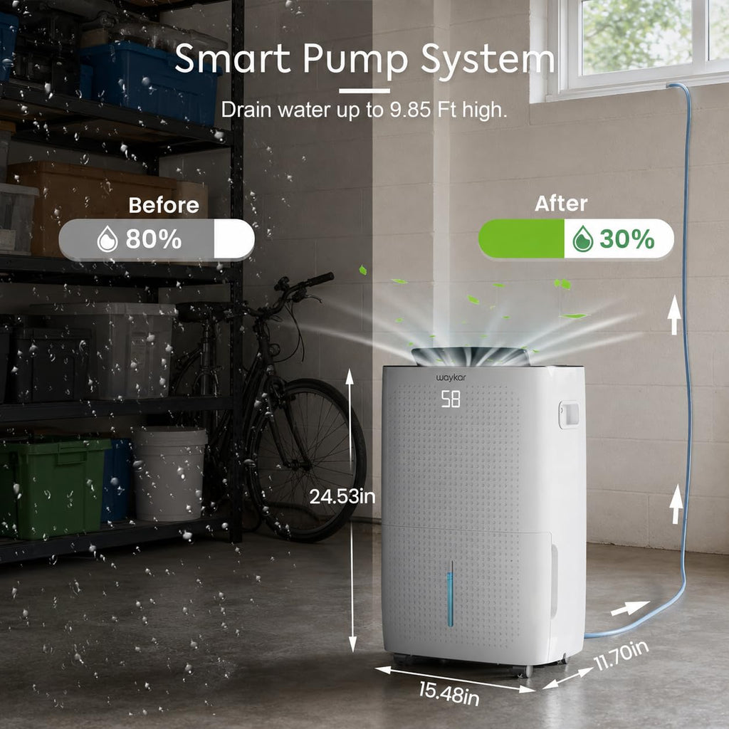150 Pints Dehumidifier with Pump B2761
