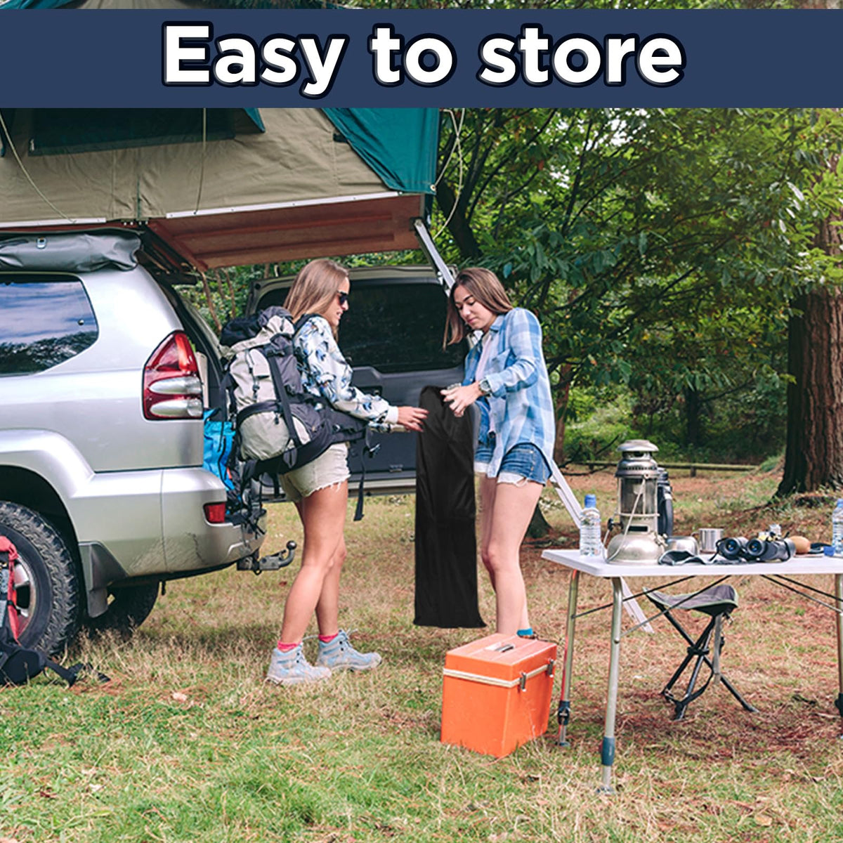 2 Pack Camping Cot with Carry Bag Z28936