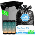 23 Gallon Trash Bags 120 CT 1.2 Mil W97830