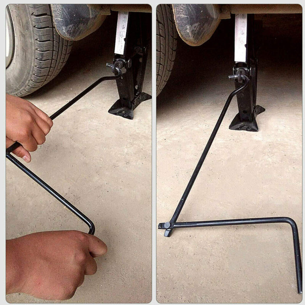 Spare Tire Lug Wrench Tool and 2 Ton Scissor Jack Q442