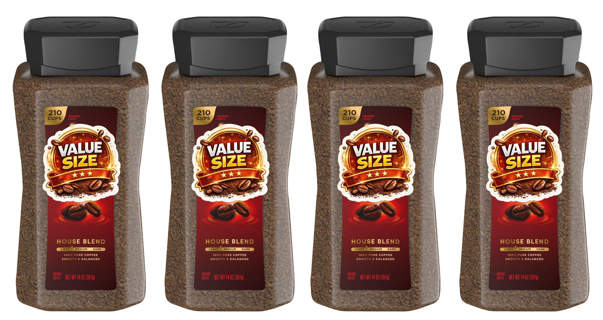 Instant Coffee 14 oz Jar 4 Count Z613612