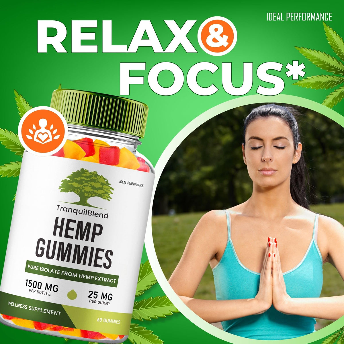 Hemp Gummies with Hemp Seeds Organic Extract 3 Pack P666