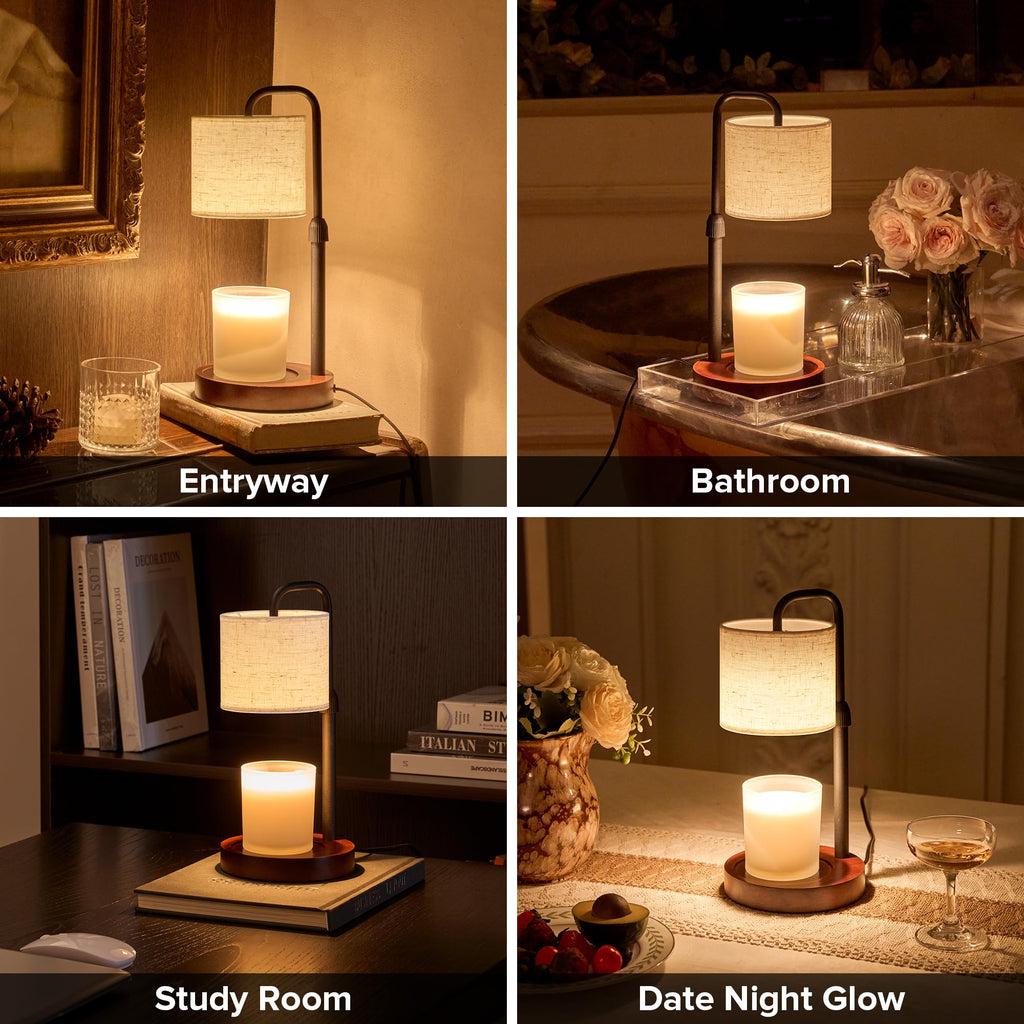 Dimmable Candle Warmer Lamp with Timer P99437