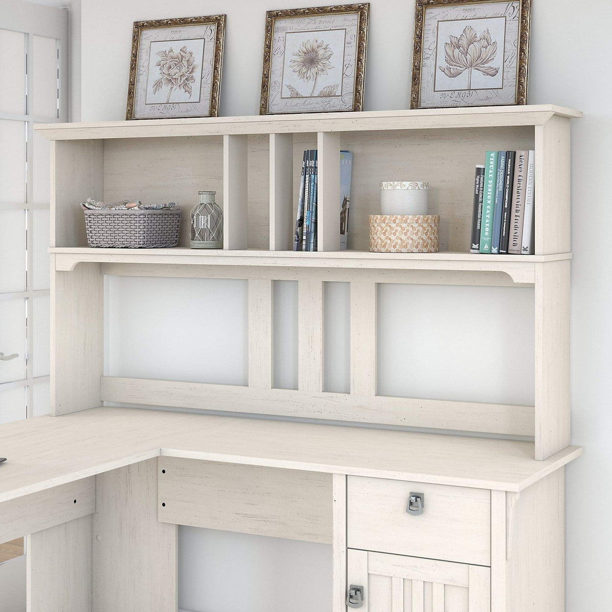 Antique White MDF Hutch X59360