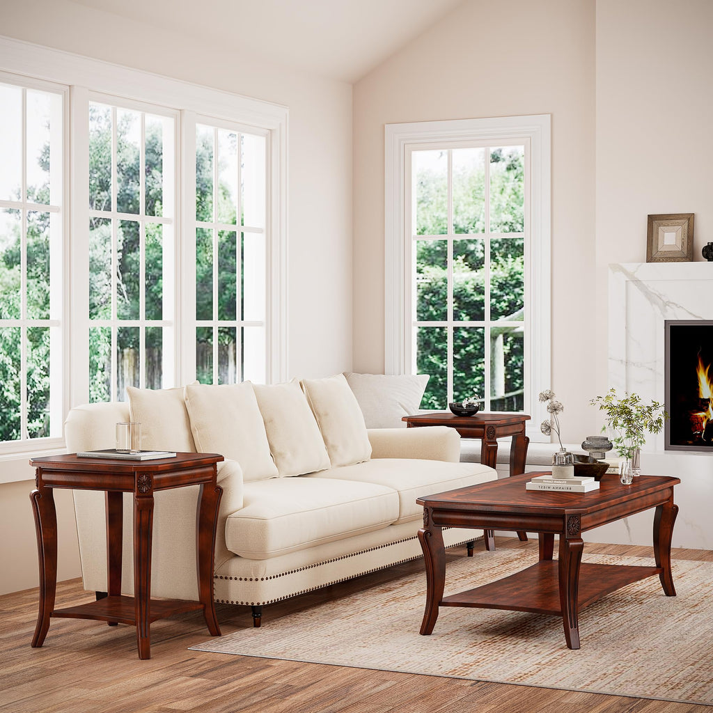 Rectangle Solid Wood Coffee Table H330