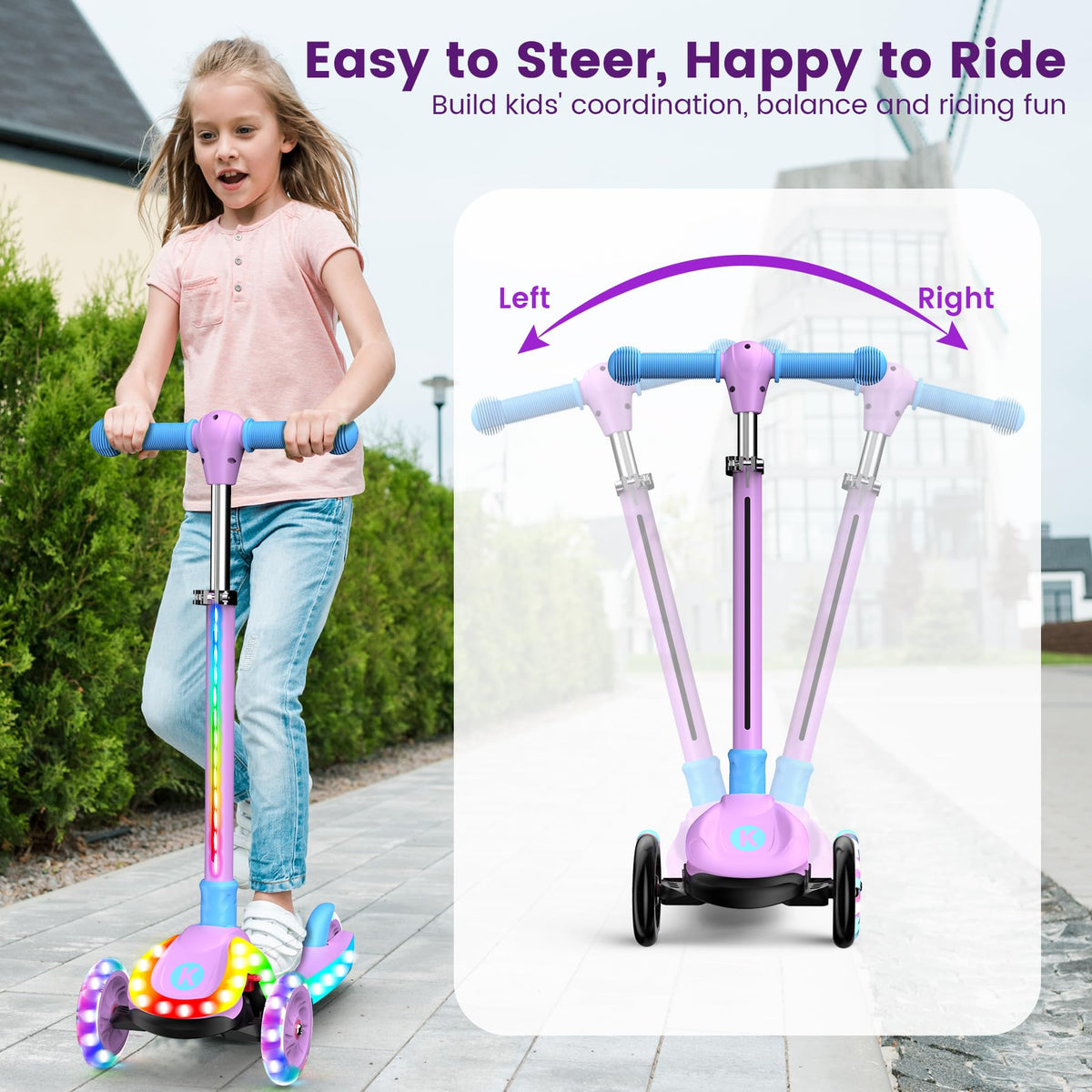 3 Wheel Foldable Kids Scooter S253762