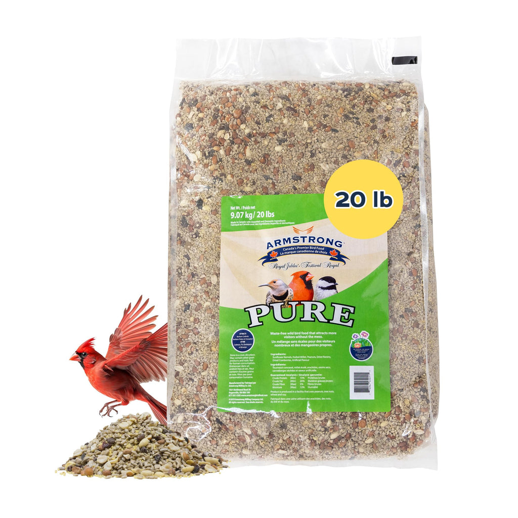 20 Pounds No-Mess Bird Seed Blend S8672