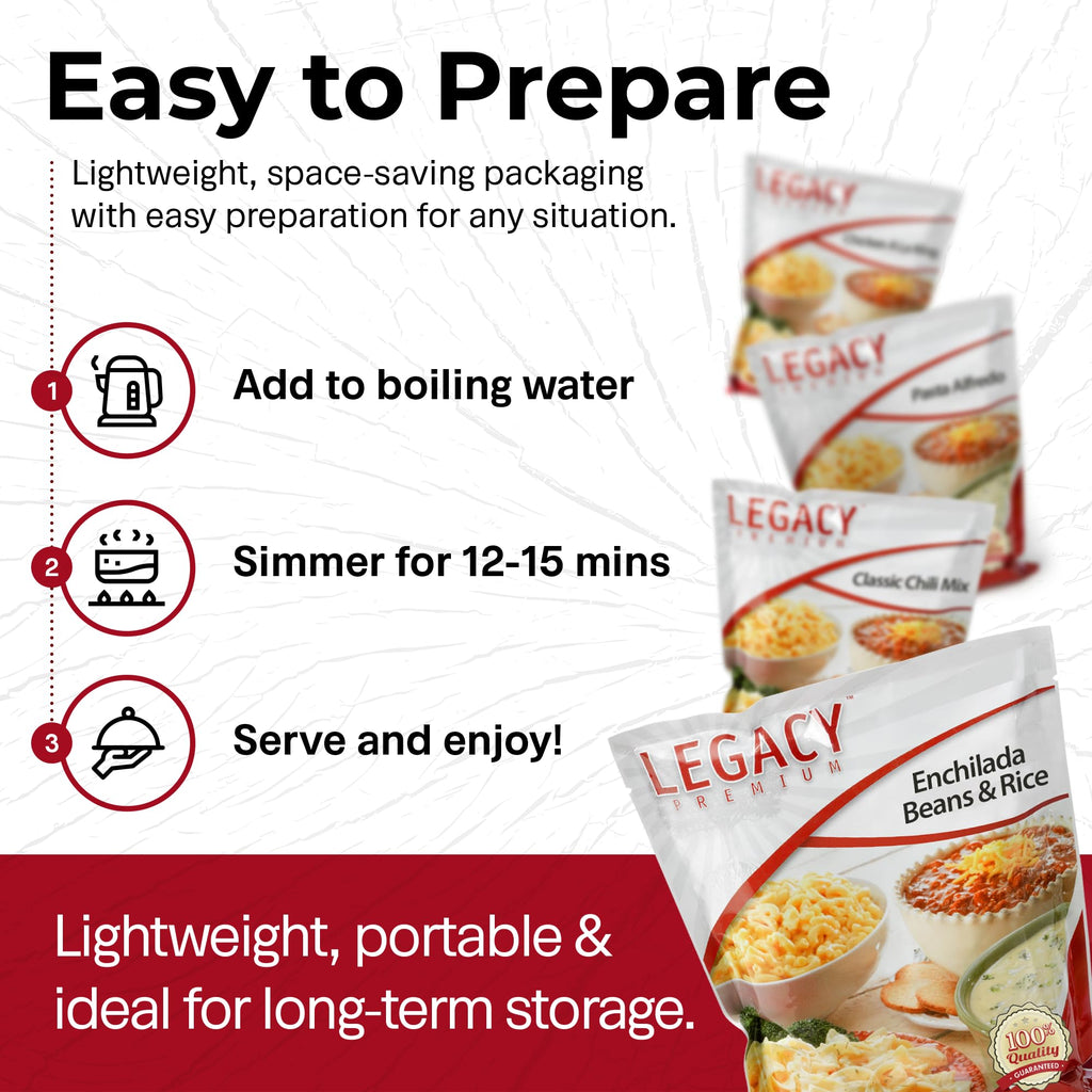 120 Serving Emergency Food Supply Bucket E5138