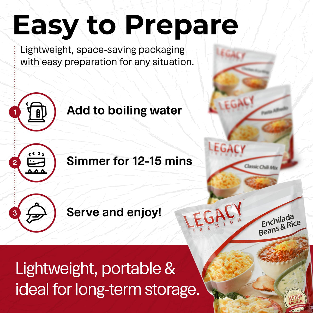 120 Serving Emergency Food Supply Bucket E5138