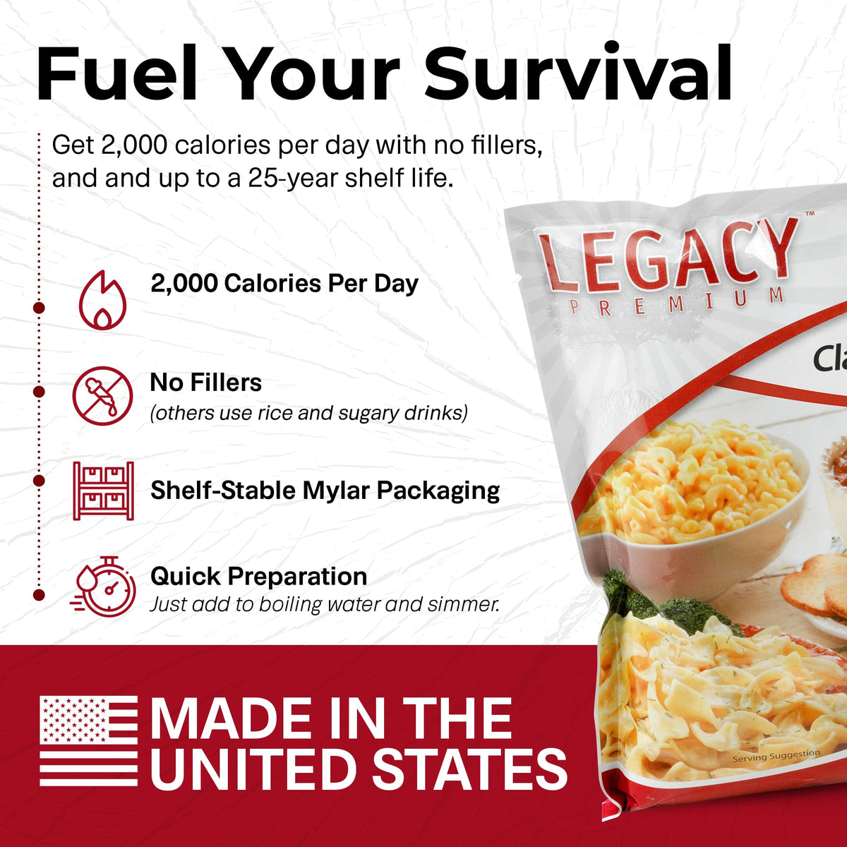 120 Serving Emergency Food Supply Bucket E5138