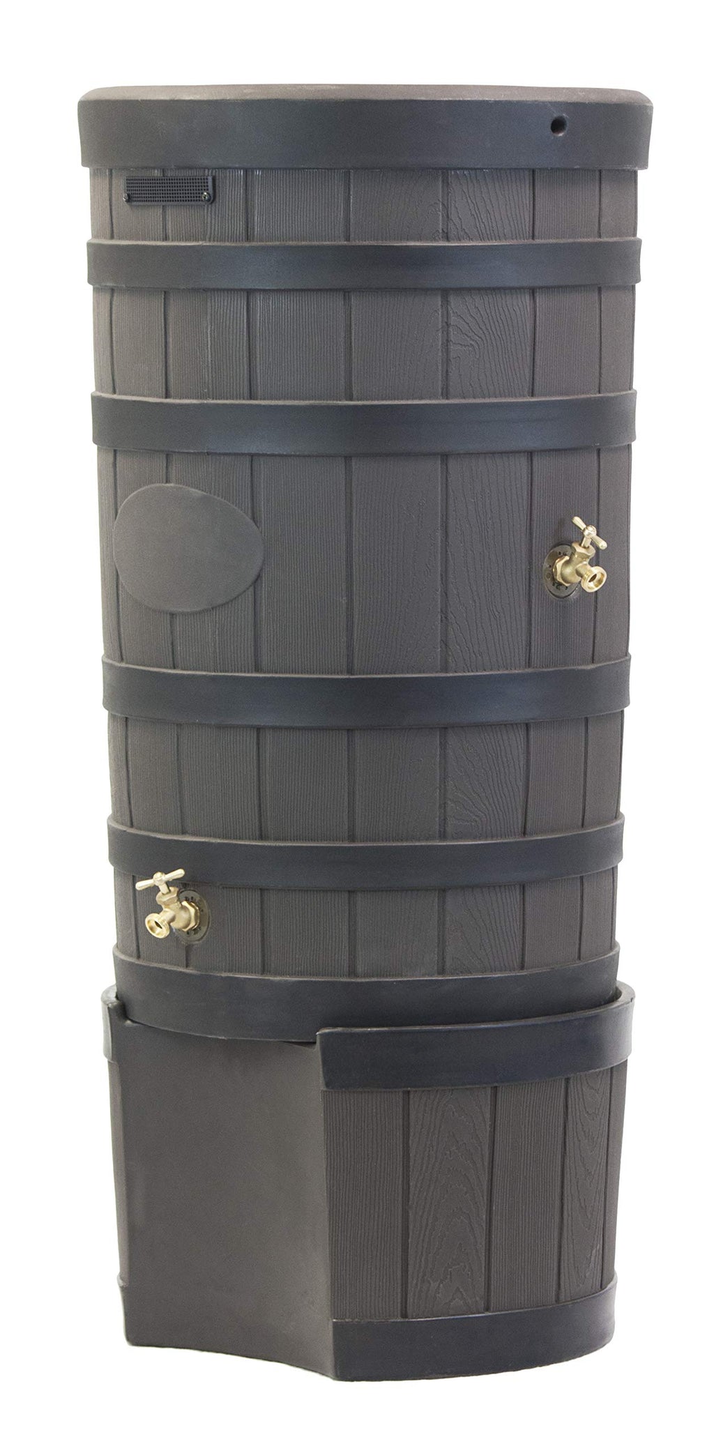Oak Rain Barrel with Stand E243656