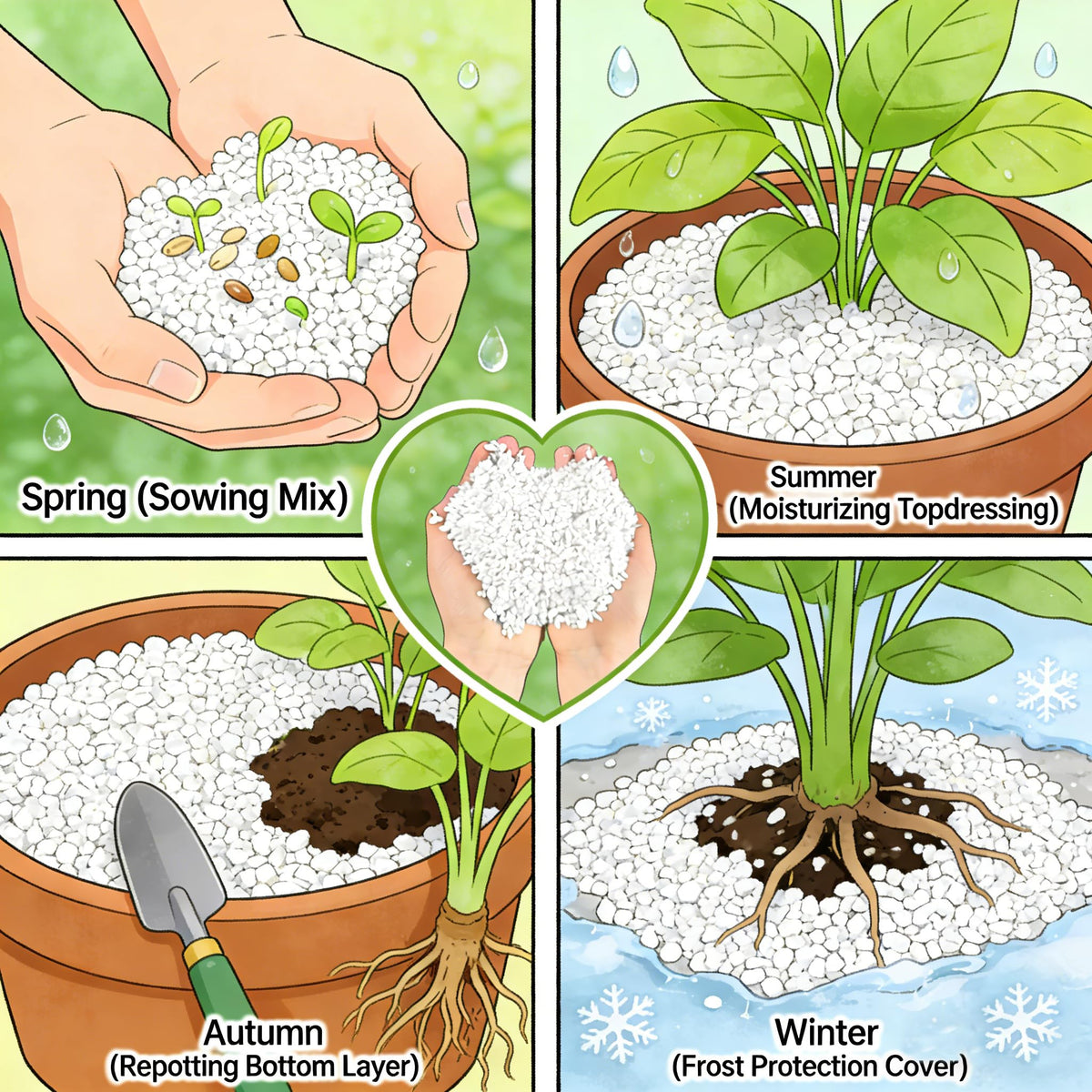 20QT Organic Perlite Horticultural Soil Amendment S887