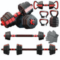 45LB Adjustable Dumbbell & Barbell Weight Set R3304