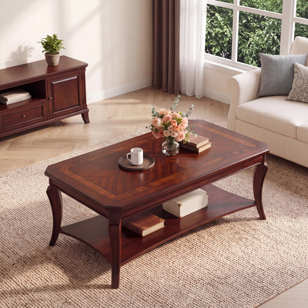 Rectangle Solid Wood Coffee Table H330