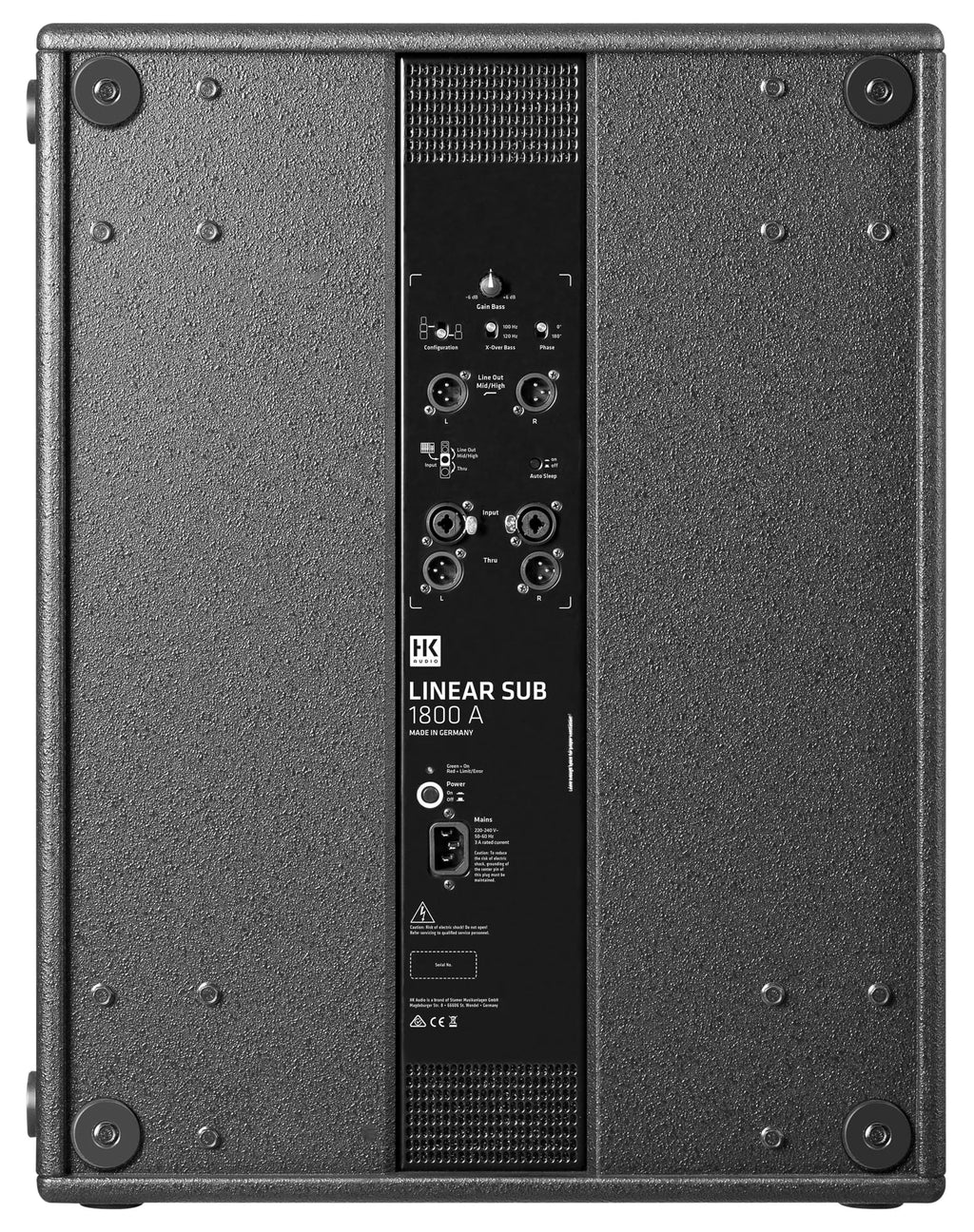 1200 Watt 18" Active Subwoofer G9971