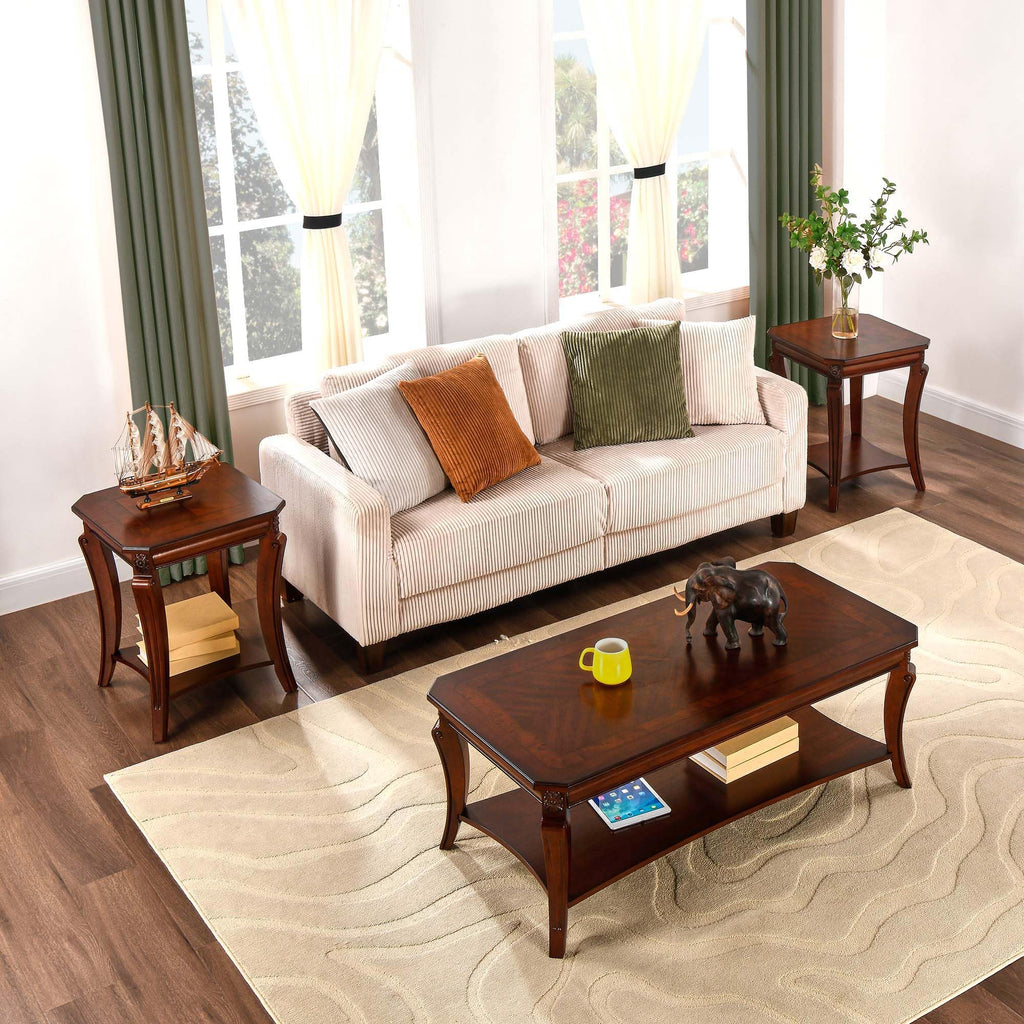 Rectangle Solid Wood Coffee Table H330